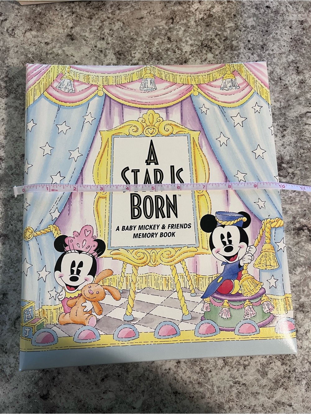 C.R. Gibson Vintage Disney ‘A Star is Born’ Baby Book by Baby Mickey & Co - Picture 15 of 16